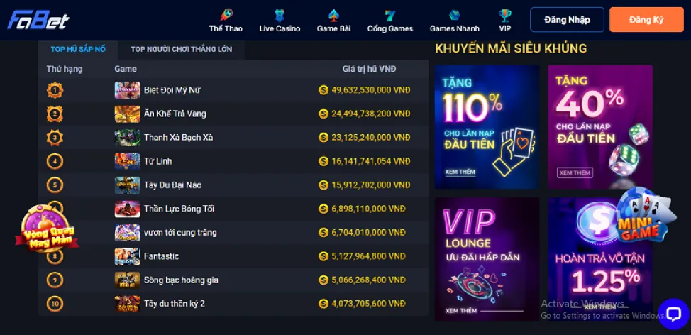 Đăng ký sun20 win để trải nghiệm thanh toán